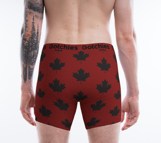 Gotchies Red Maple Boxer Briefs (M)