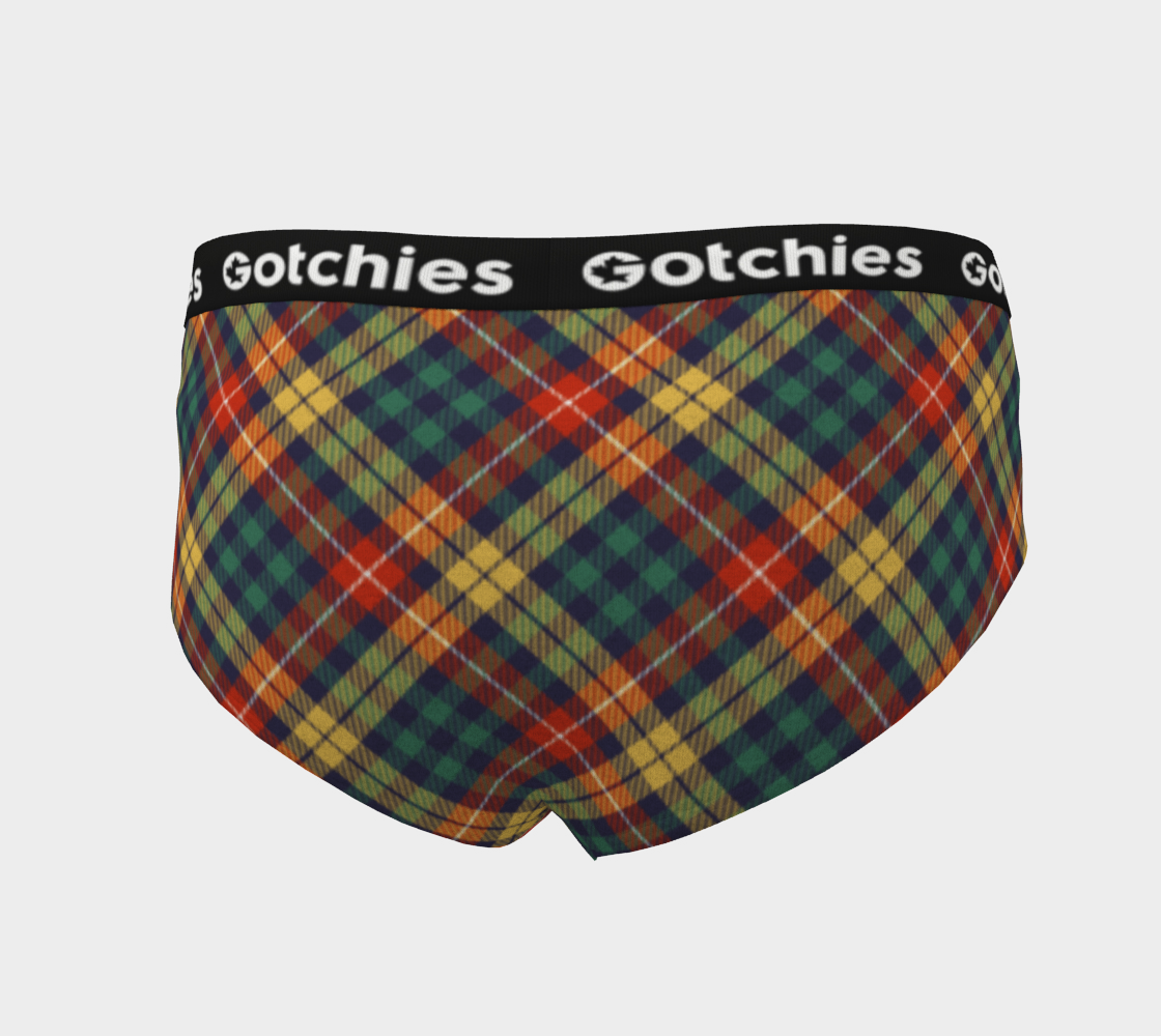 Gotchies Check Plaid Cheeky Briefs (W)