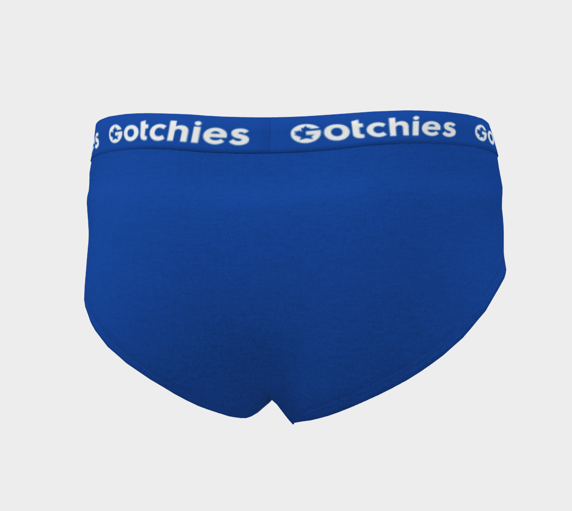 Gotchies Colourways 'True Blue' Cheeky Briefs (W)