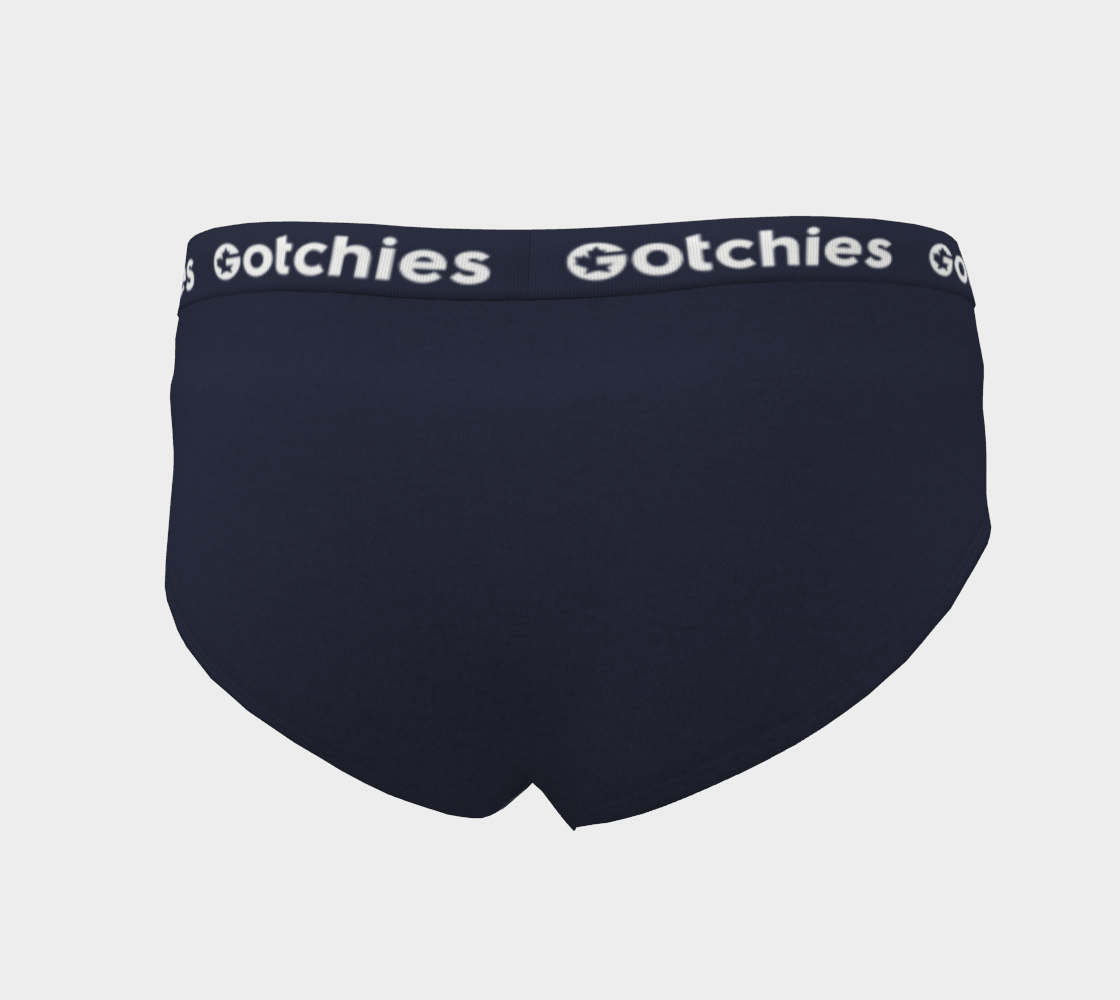 Gotchies Colourways 'Navy' Cheeky Briefs (W)