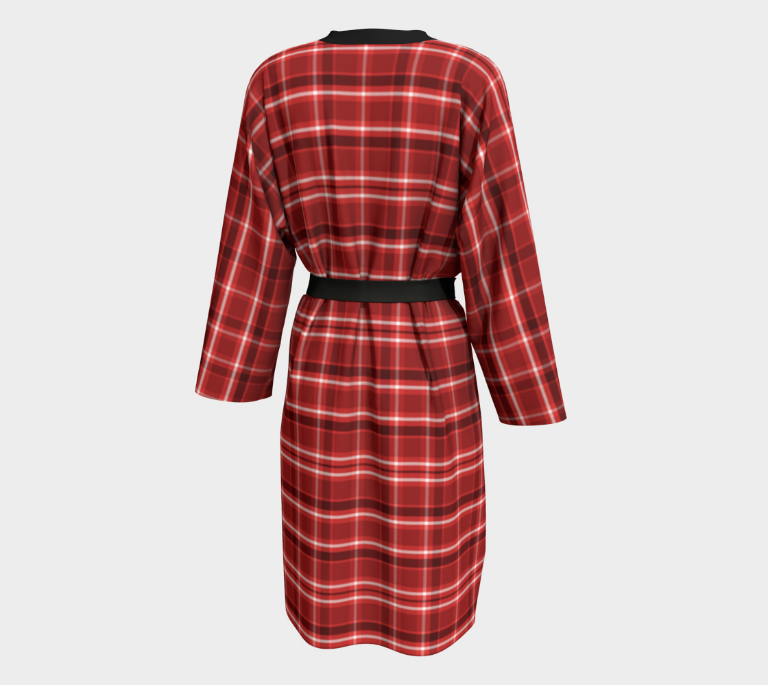 Christmas Plaid Robe (U)