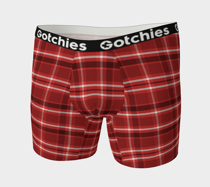 Christmas Plaid Boxer Briefs V2 (M)