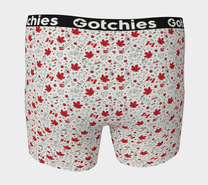 Gotchies Canadian Red Boxer Briefs (M)
