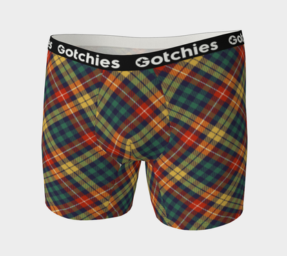 Gotchies Check Plaid Boxer Briefs (M)