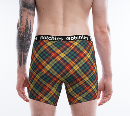 Gotchies Check Plaid Boxer Briefs (M)