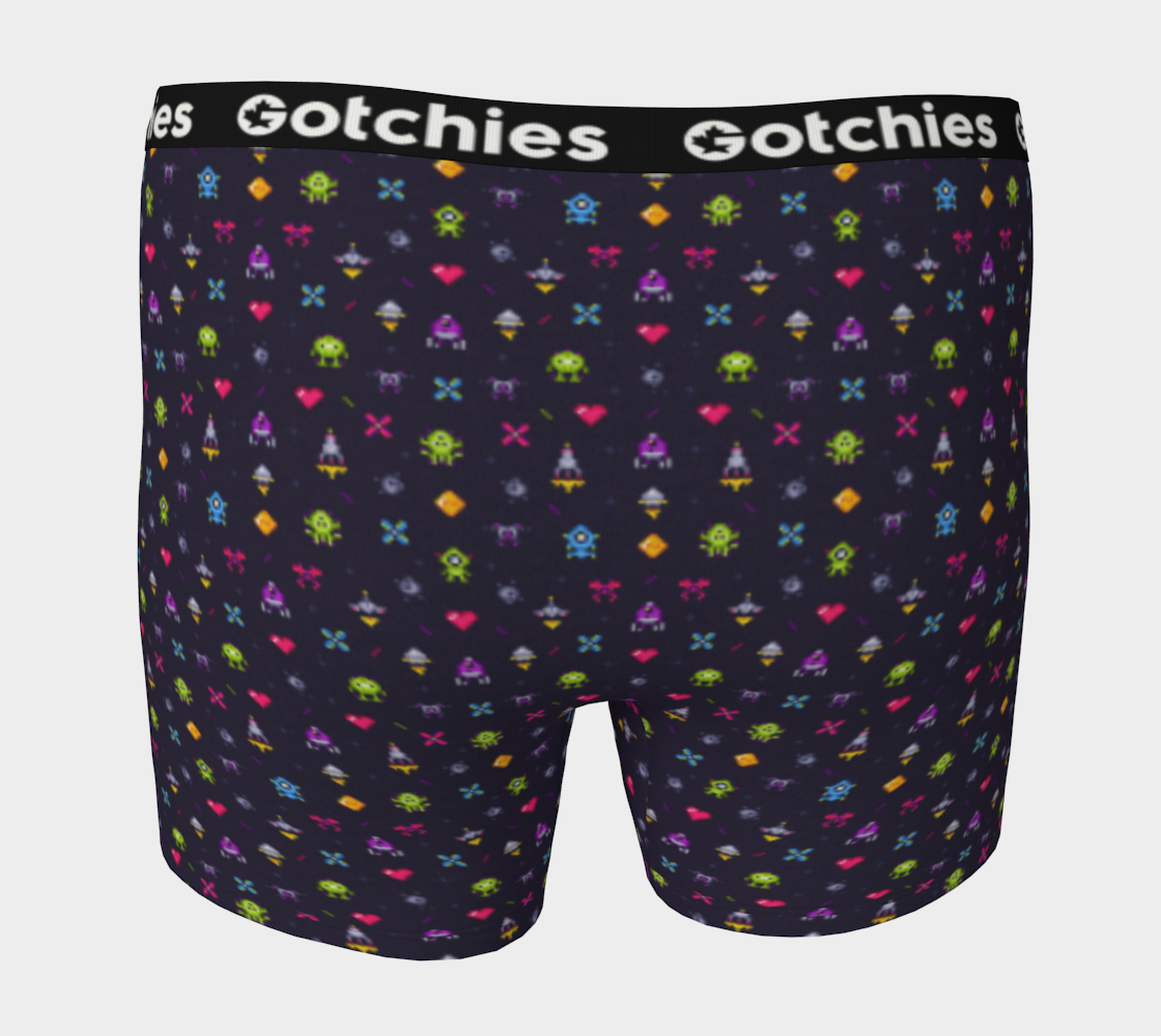 Gotchies Space Pixel Boxer Briefs (M)