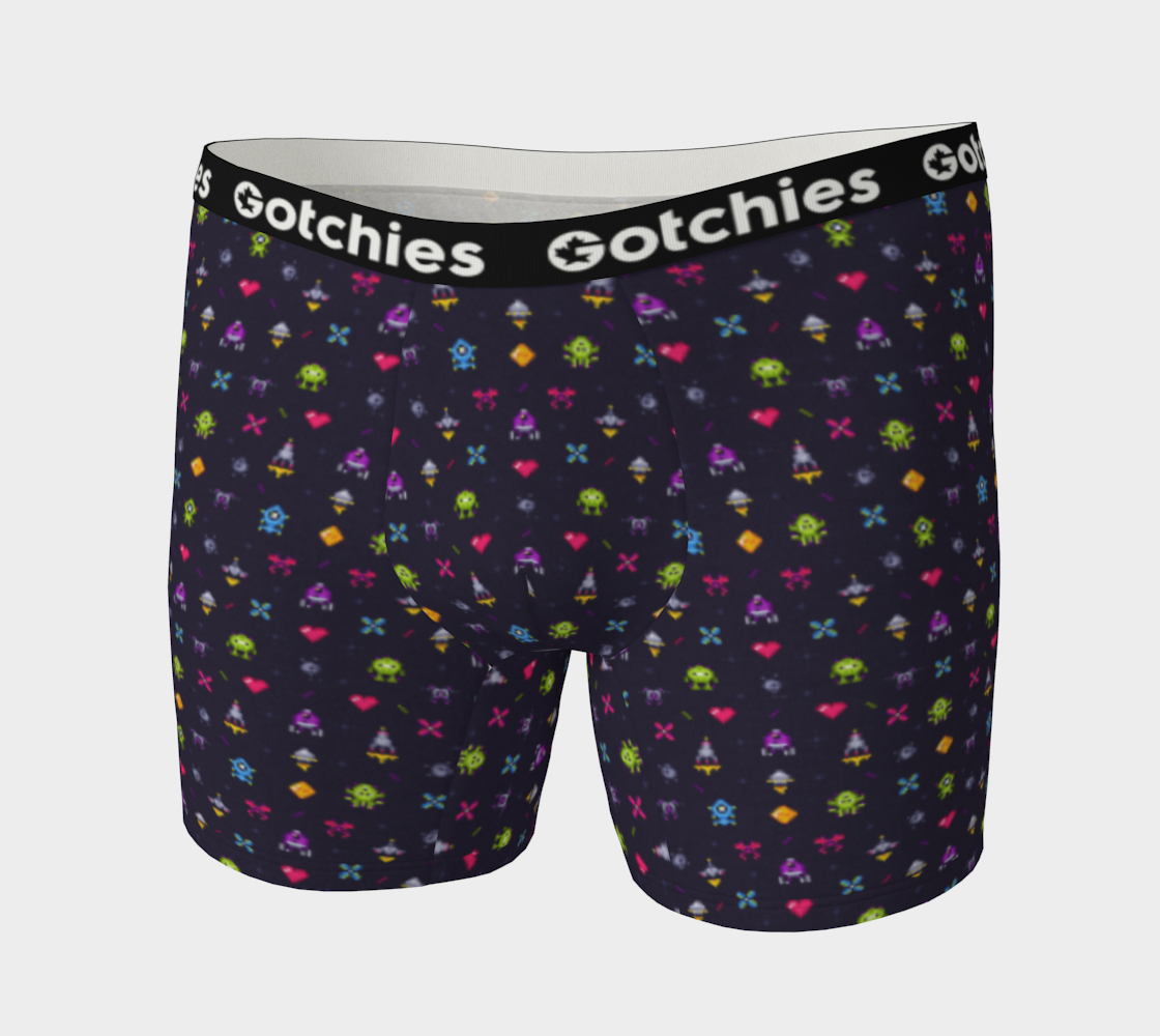 Gotchies Space Pixel Boxer Briefs (M)