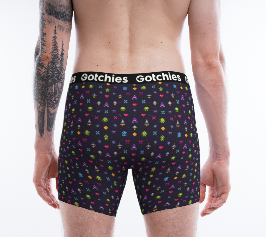 Gotchies Space Pixel Boxer Briefs (M)