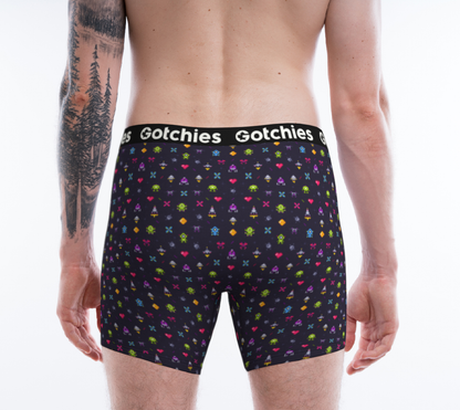 Gotchies Space Pixel Boxer Briefs (M)