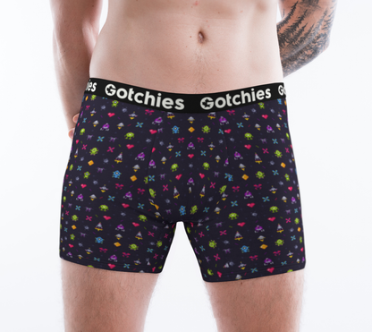 Gotchies Space Pixel Boxer Briefs (M)