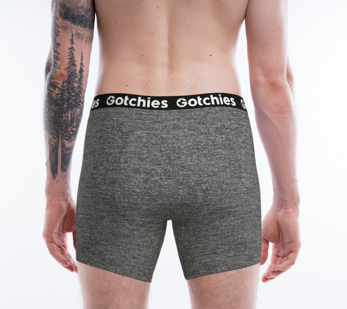 Gotchies Colourways 'Heathered Grey' Boxer Briefs (M)