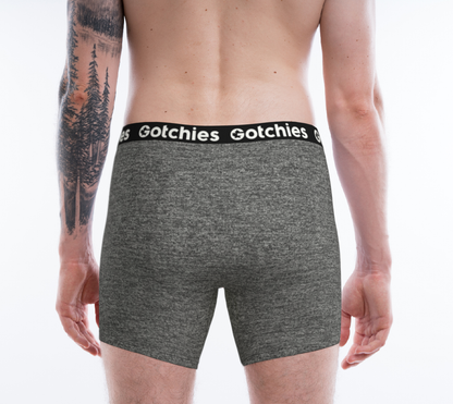 Gotchies Colourways 'Heathered Grey' Boxer Briefs (M)