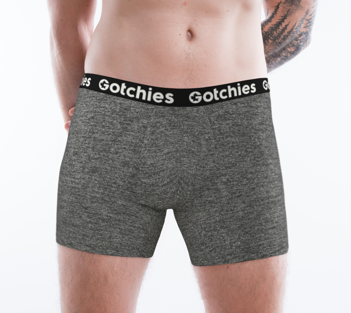 Gotchies Colourways 'Heathered Grey' Boxer Briefs (M)