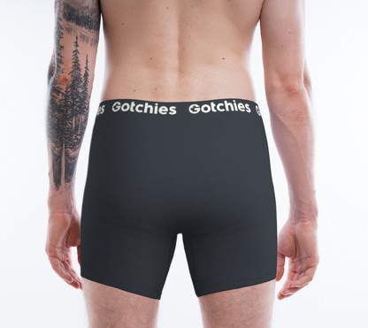 Gotchies Colourways 'Dark Grey' Boxer Briefs (M)