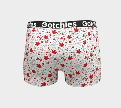 Gotchies Canadian Red Boyshorts (W)