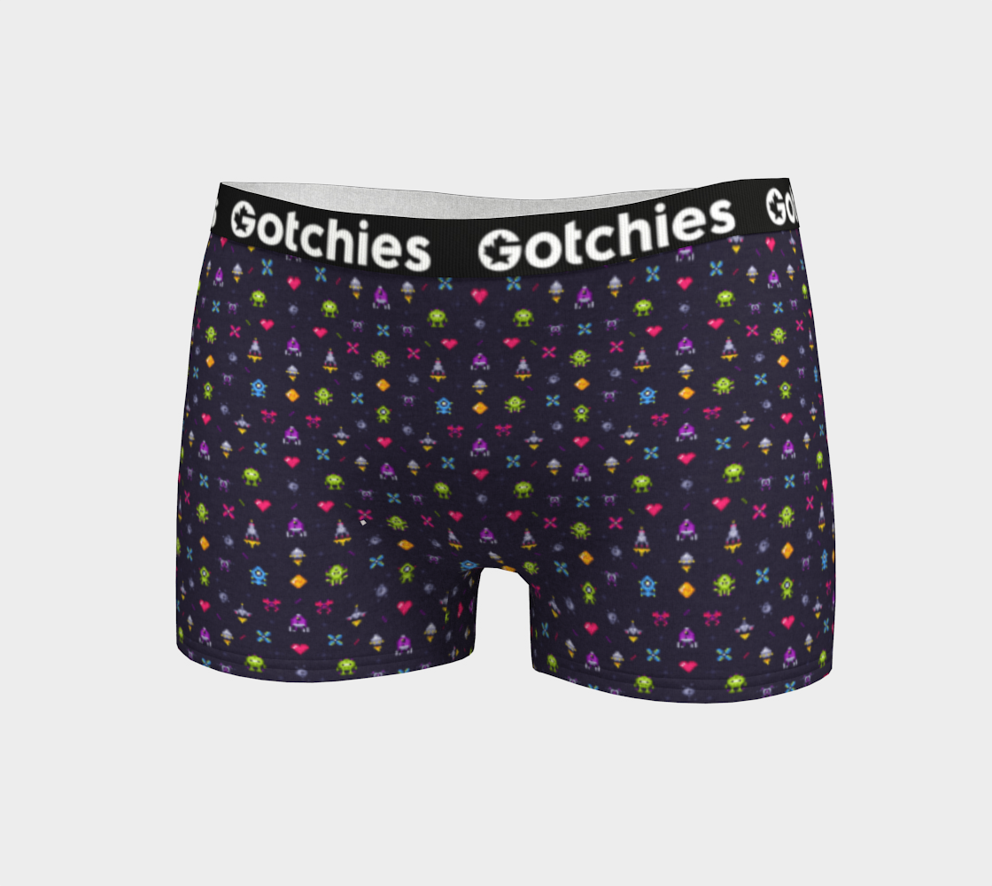 Gotchies Space Pixel Boyshorts (W)