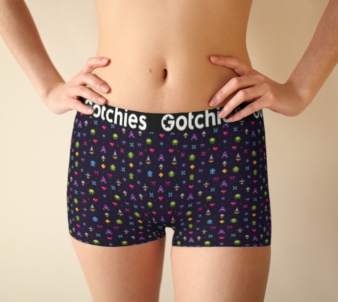 Gotchies Space Pixel Boyshorts (W)