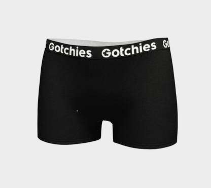 Gotchies Colourways 'Black' Boyshorts (W)