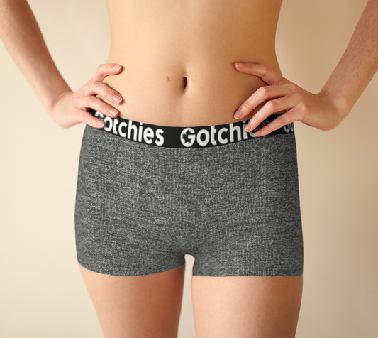 Gotchies Colourways 'Heathered Grey' Boyshorts (W)