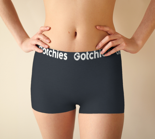 Gotchies Colourways 'Dark Grey' Boyshorts (W)