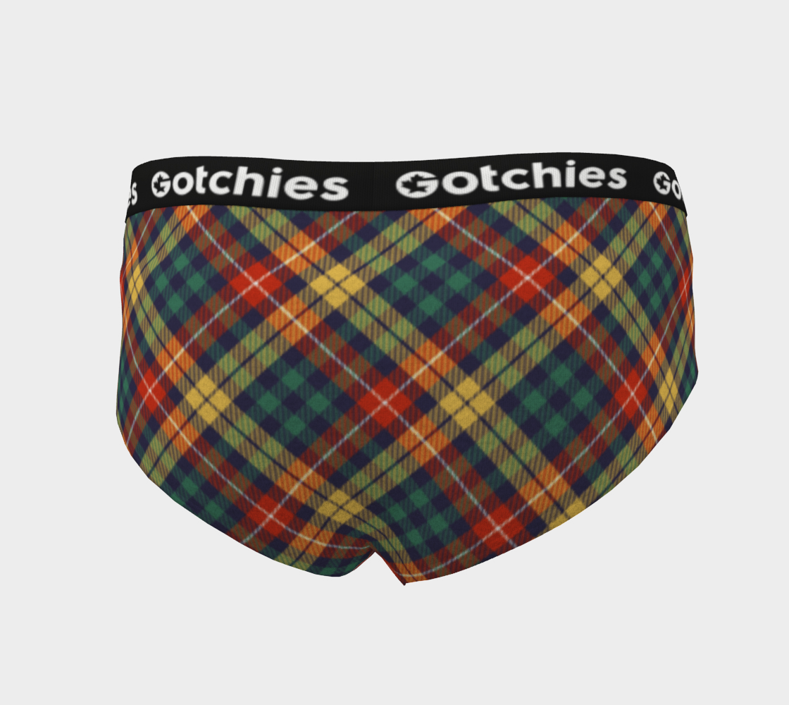 Gotchies Check Plaid Cheeky Briefs (W)