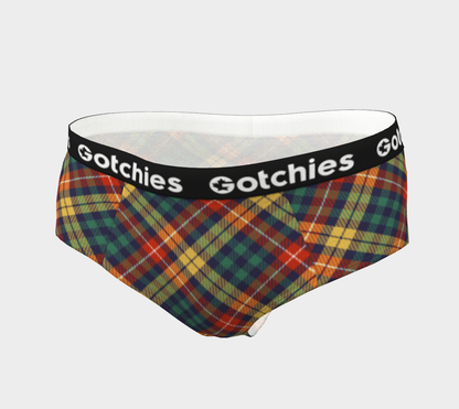 Gotchies Check Plaid Cheeky Briefs (W)