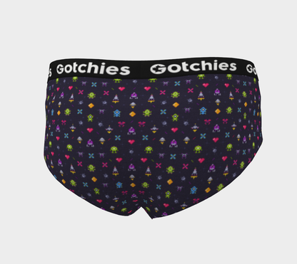 Gotchies Space Pixel Cheeky Briefs (W)