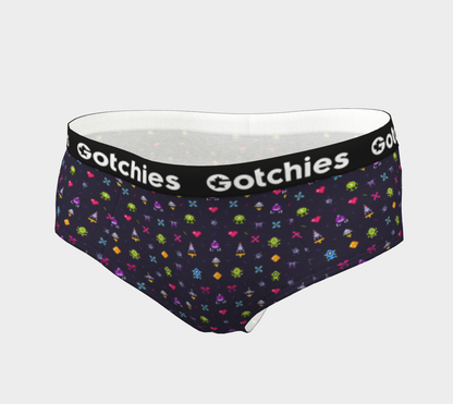Gotchies Space Pixel Cheeky Briefs (W)