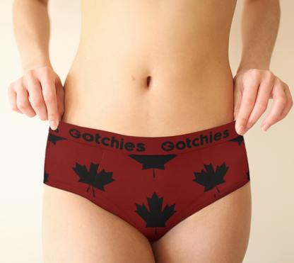 Gotchies Red Maple Cheeky Briefs (W)