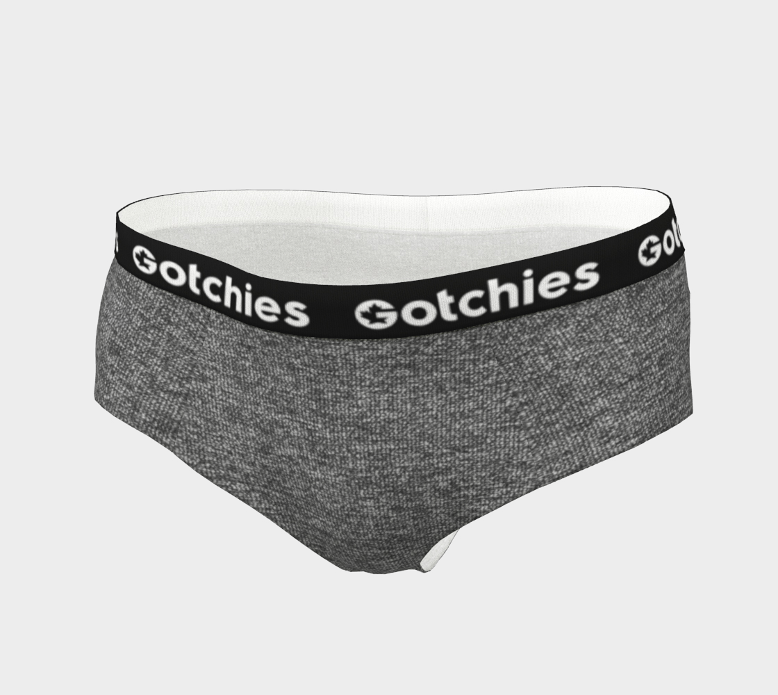 Gotchies Colourways 'Heathered Grey' Cheeky Briefs (W)