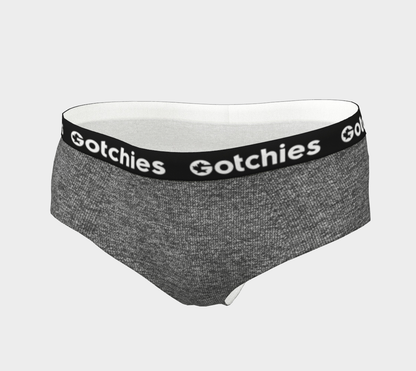 Gotchies Colourways 'Heathered Grey' Cheeky Briefs (W)