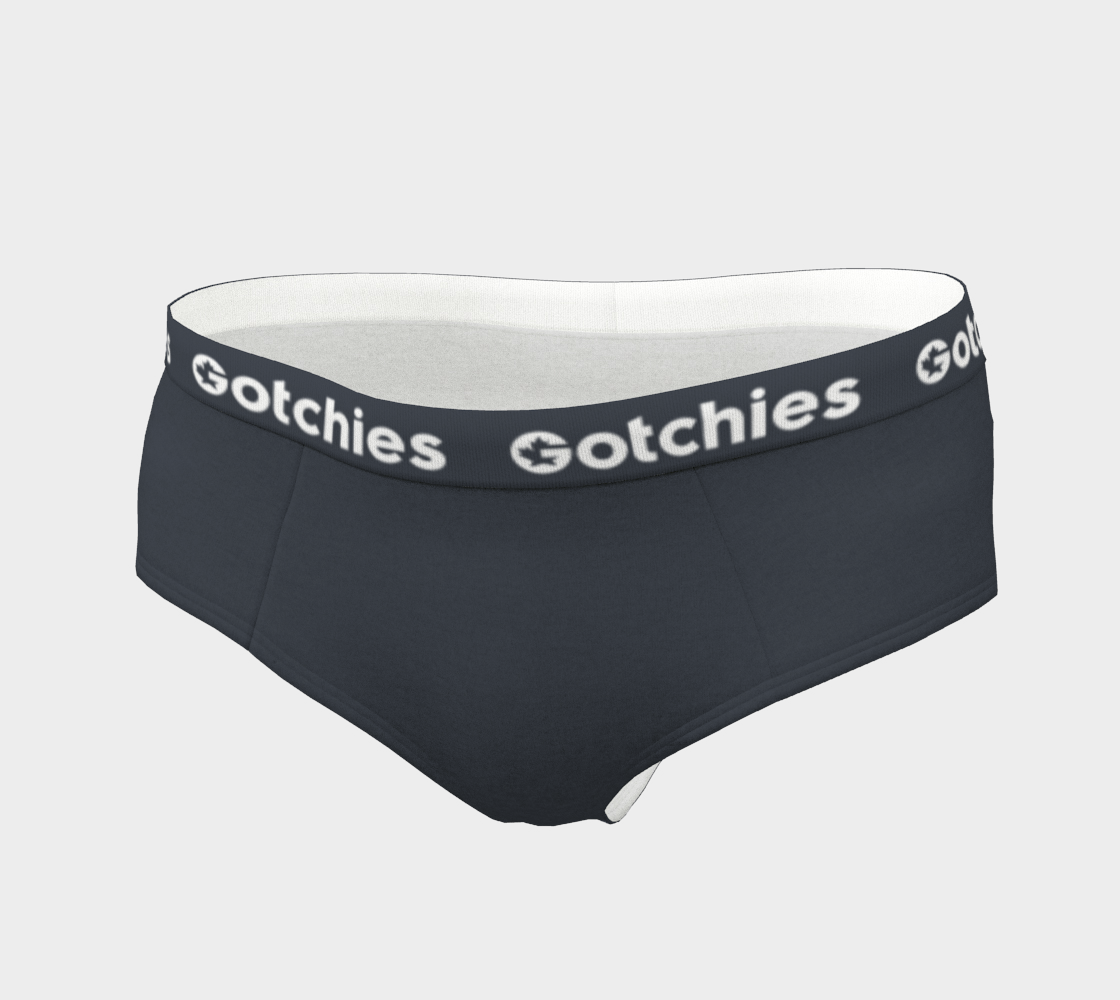 Gotchies Colourways 'Dark Grey' Cheeky Briefs (W)