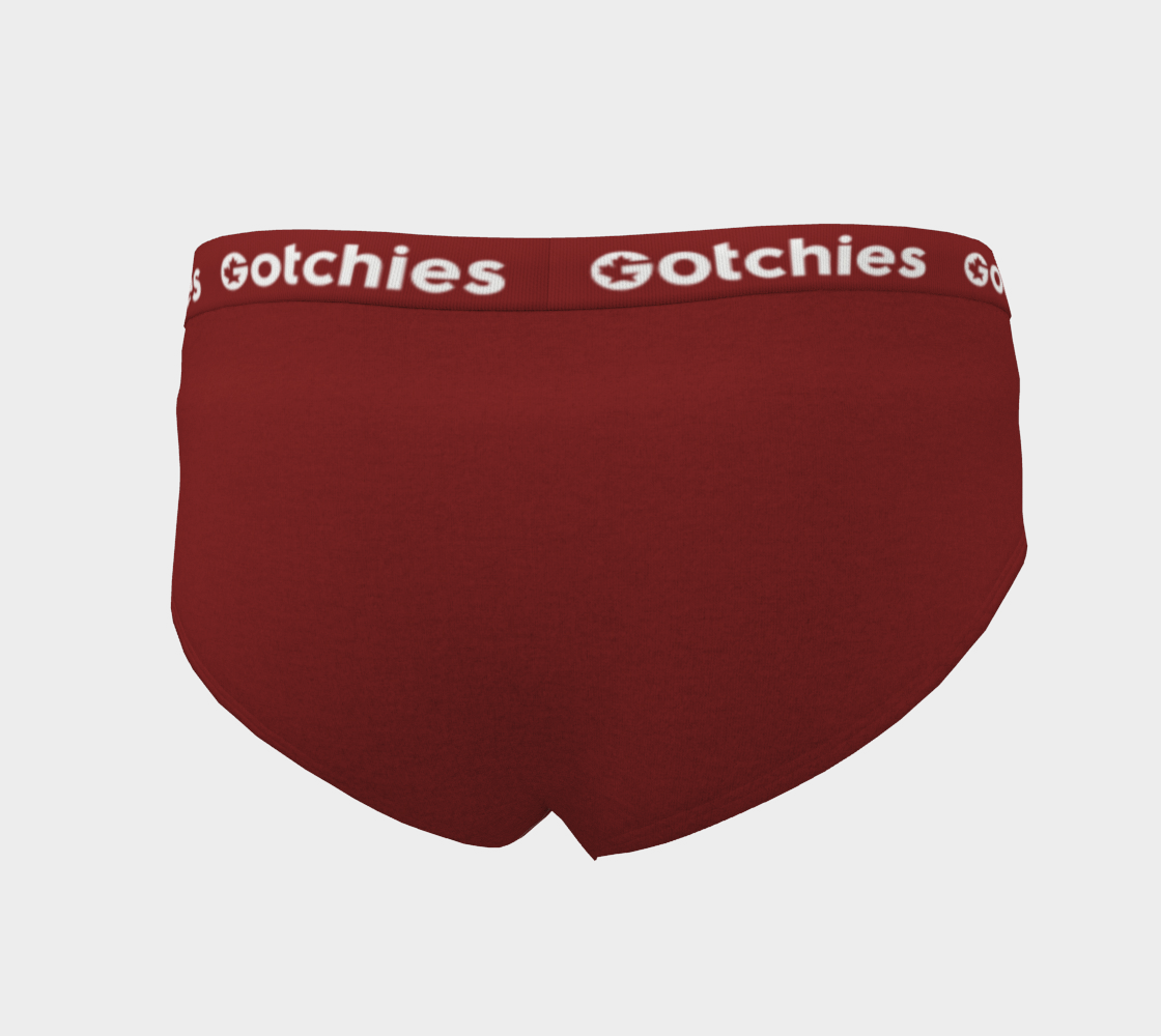 Gotchies Colourways "Cherry Red" Cheeky Briefs (W)