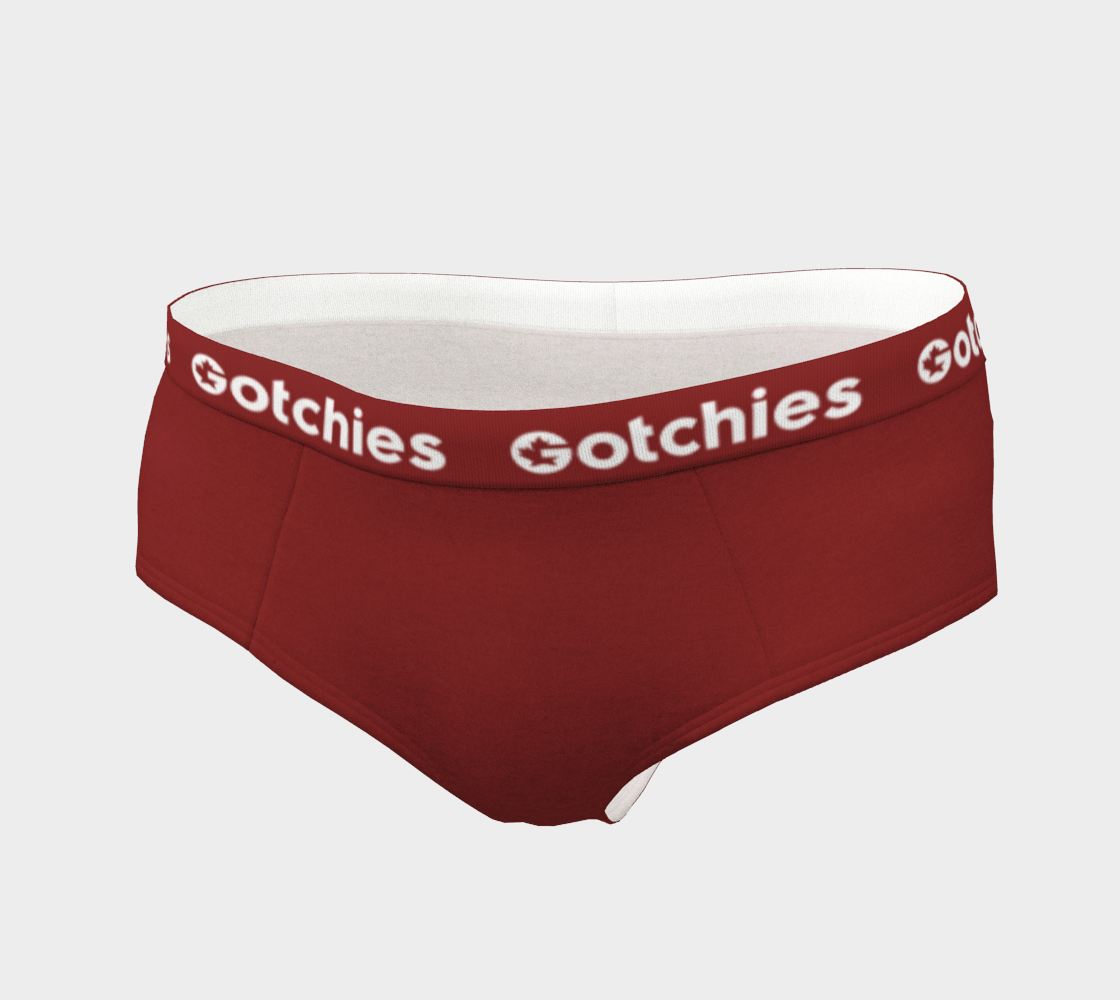 Gotchies Colourways "Cherry Red" Cheeky Briefs (W)