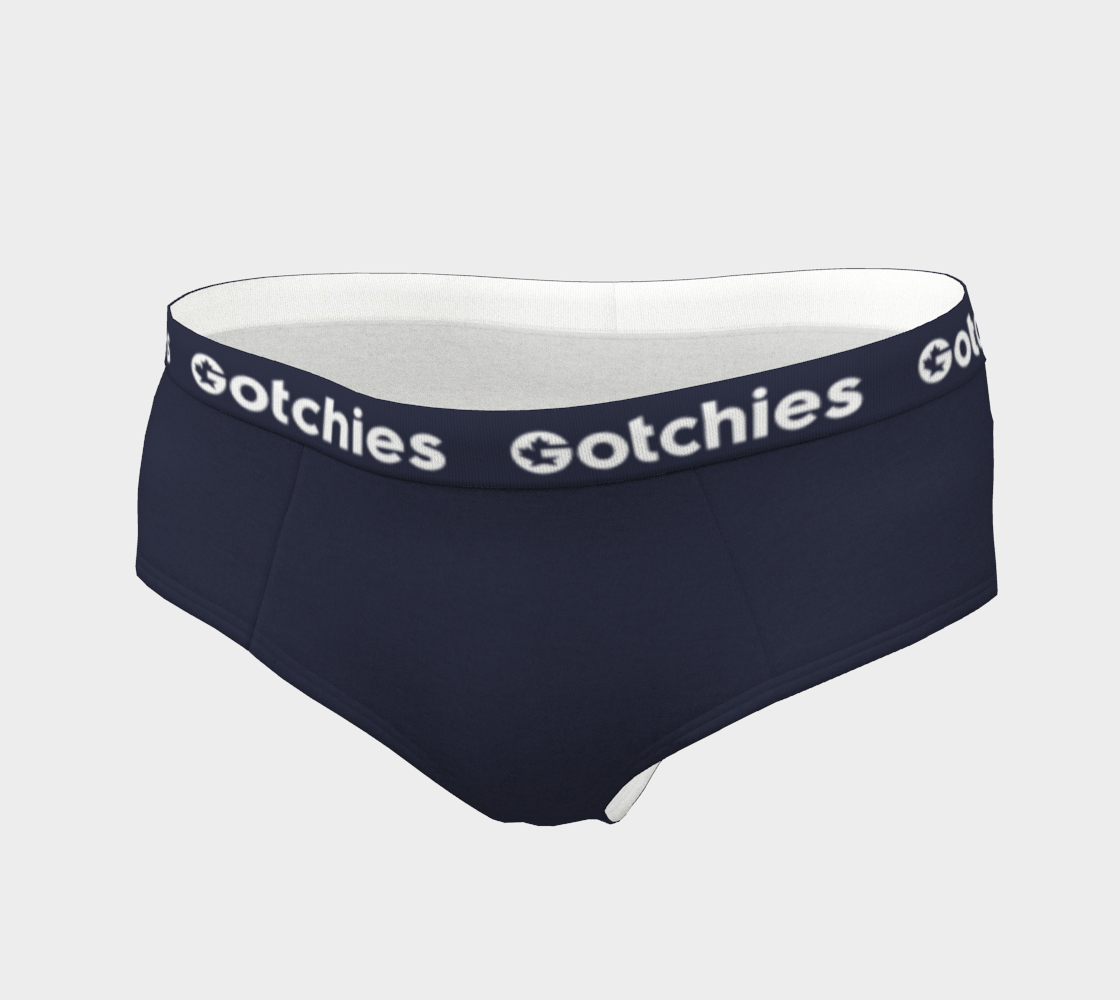 Gotchies Colourways 'Navy' Cheeky Briefs (W)