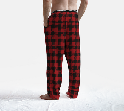 Gotchies Red Lumberjack Plaid Loungers (U)
