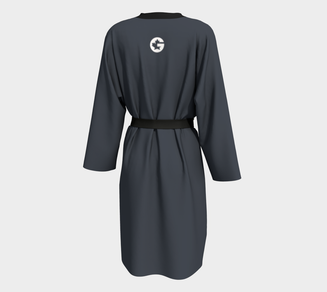 Gotchies Colourways 'Dark Grey' Robe (U)