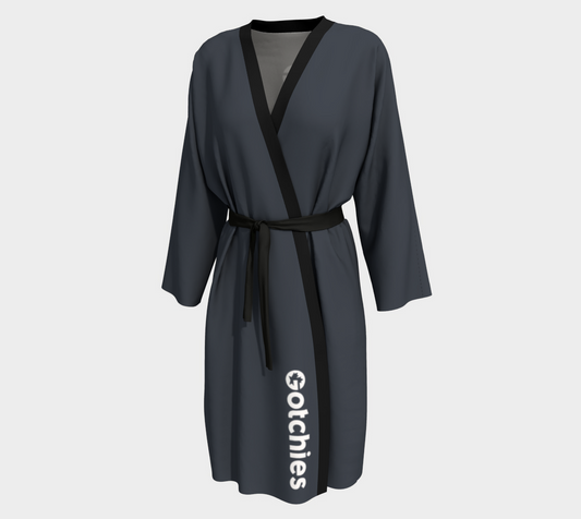 Gotchies Colourways 'Dark Grey' Robe (U)