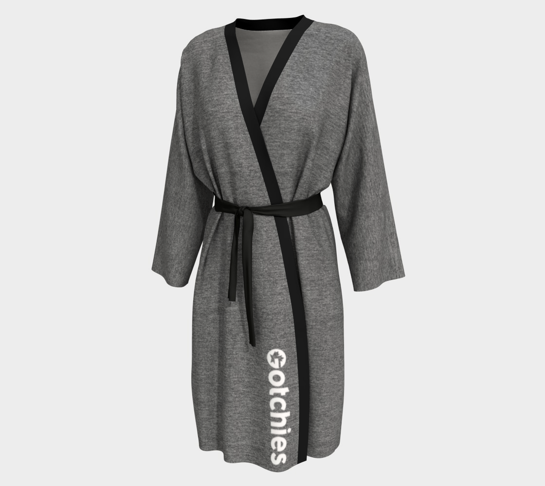 Gotchies Colourways 'Heathered Grey" Robe (U)