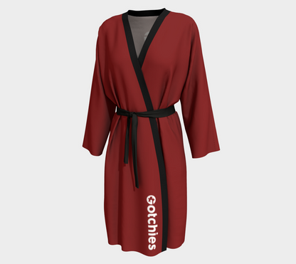 Gotchies Colourways 'Cherry Red' Robe (U)